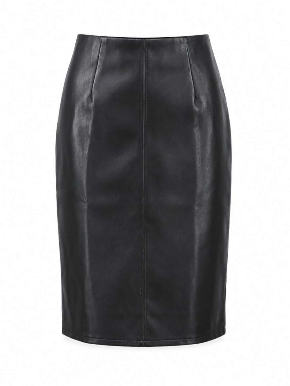 Faux Leather Pencil Skirt